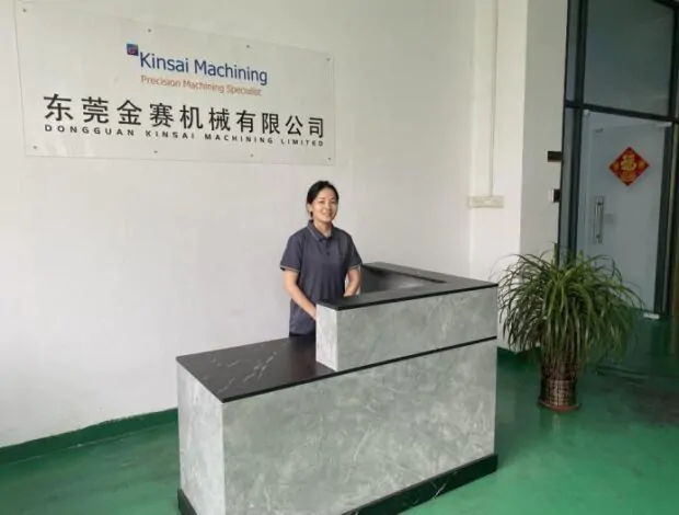 kinsai cnc factory front desk